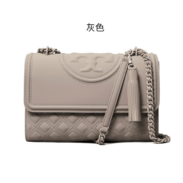 TORY BURCH FLEMING 啞光流蘇翻蓋單肩包(共二色) TORY BURCH,流蘇,翻蓋