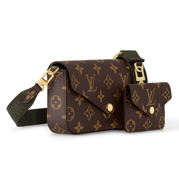 LOUIS VUITTON M80091 Félicie Strap & Go 多用手拿包斜背包 LV,M80091,斜背包,手拿包