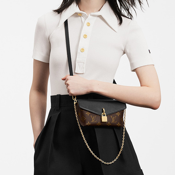 LOUIS VUITTON M80763 Padlock on Strap 掛鎖設計肩背包 LV,M80763,掛鎖,M80559