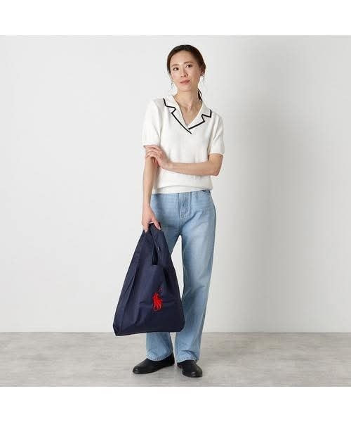 日本POLO RALPH LAUREN 小馬刺繡款 2way eco bag購物袋 日本POLO RALPH LAUREN 小馬刺繡款 2way eco bag購物袋