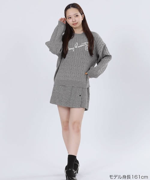 日本MARY QUANT 標誌標誌套頭衫 日本MARY QUANT 標誌標誌套頭衫