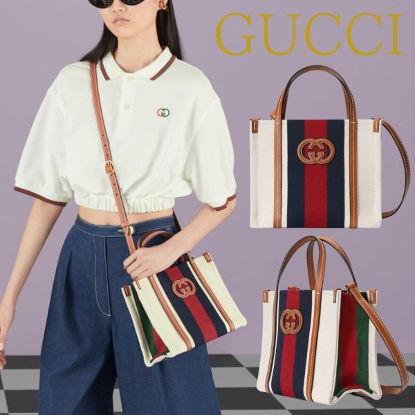 Gucci 727728小款帆布拖特包 Gucci 727728小款帆布拖特包