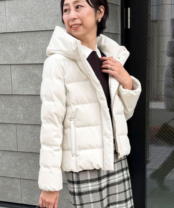 日本NOLLEY'S MALL 防水彈性輕薄塔夫綢短外套 日本NOLLEY'S MALL 防水彈性輕薄塔夫綢短外套