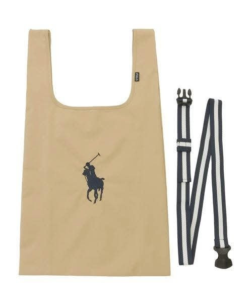 日本POLO RALPH LAUREN 小馬刺繡款 2way eco bag購物袋 日本POLO RALPH LAUREN 小馬刺繡款 2way eco bag購物袋