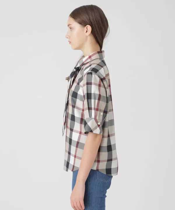 日本 BLUE LABEL CRESTBRIDGE克雷斯特布里奇格紋襯衫 日本 BLUE LABEL CRESTBRIDGE克雷斯特布里奇格紋襯衫