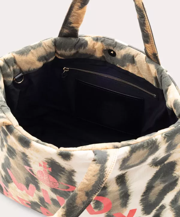日本Vivienne Westwood 印花襯墊尼龍 Maud 大手提包 日本Vivienne Westwood 印花襯墊尼龍 Maud 大手提包