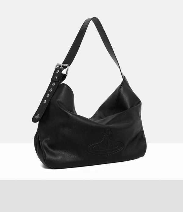 Vivienne Westwood Maxime Large Shoulder Bag 牛皮肩背腋下包(售價已折) Vivienne Westwood Maxime Large Shoulder Bag 牛皮肩背腋下包