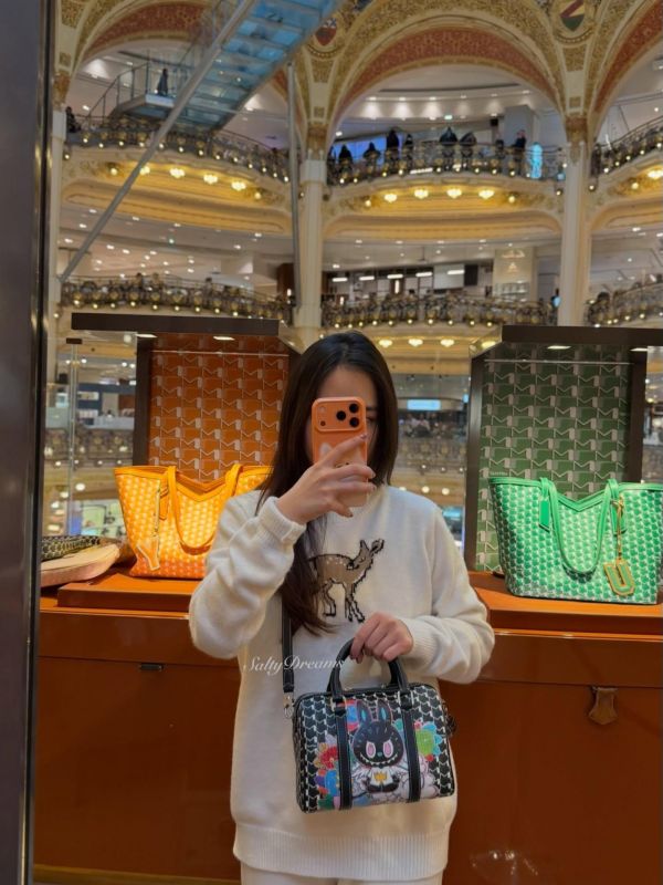 法國 MOYNAT x Labubu聯名波士頓包 法國 MOYNAT x Labubu聯名波士頓包