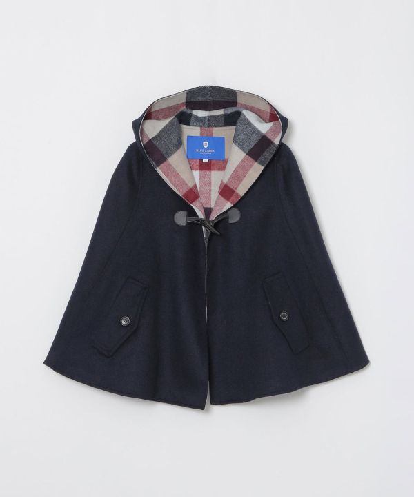 日本 BLUE LABEL Crestbridge Check River 聚氨酯披肩外套 日本 BLUE LABEL Crestbridge Check River 聚氨酯披肩外套
