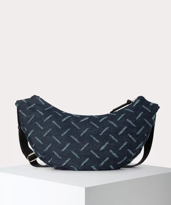 日本Vivienne Westwood 破洞牛仔布 CLARA 單肩包 日本Vivienne Westwood 破洞牛仔布 CLARA 單肩包