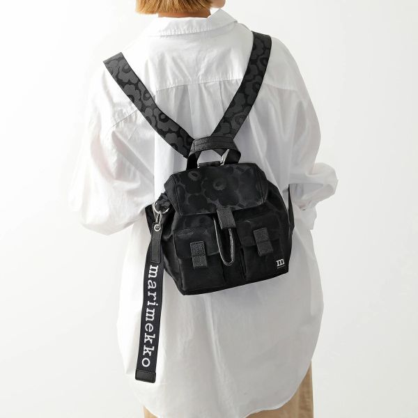 現貨日本Marimekko Everything Backpack S Unikko 後背包(花色) 日本Marimekko Everything Backpack S Unikko 後背包