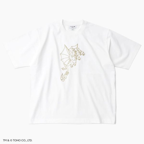 日本Lacoste Godzilla 合作款王者基多拉 T 卹 日本Lacoste Godzilla 合作款王者基多拉 T 卹