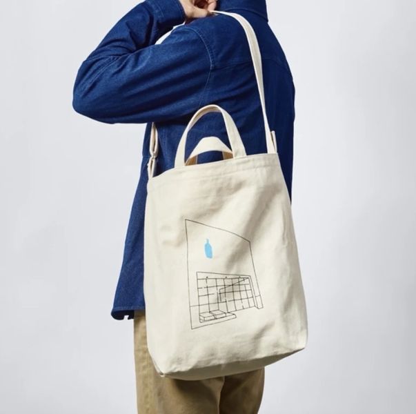 日本 Blue Bottle Coffee 十週年限量產品 清澄托特包 日本 Blue Bottle Coffee 十週年限量產品 清澄托特包