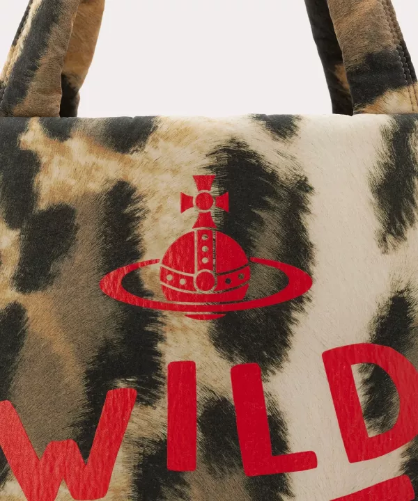 日本Vivienne Westwood 印花襯墊尼龍 Maud 大手提包 日本Vivienne Westwood 印花襯墊尼龍 Maud 大手提包
