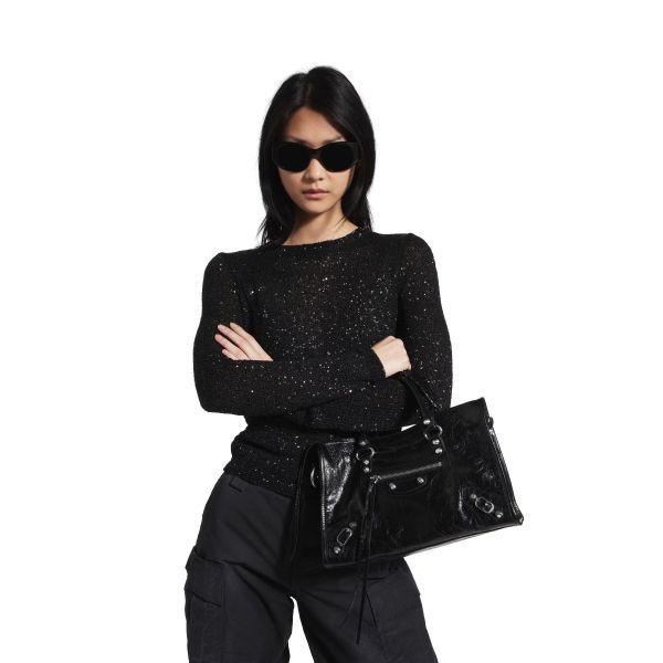 日本Balenciaga巴黎世家 LE CITY SMALL BAG IN BLACK 小號單肩包 日本Balenciaga巴黎世家 LE CITY SMALL BAG IN BLACK 小號單肩包