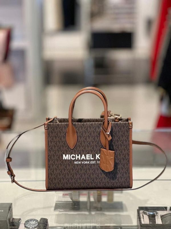 特價-MICHAEL KORS MK新款小號帆布托特包 MICHAEL KORS MK新款小號帆布托特包