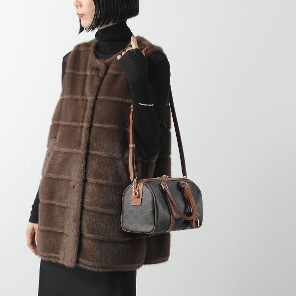 日本 CELINE Triomphe 帆布 MINI BOSTON 標誌印花中號波士頓包 日本 CELINE Triomphe 帆布 MINI BOSTON 標誌印花中號波士頓包