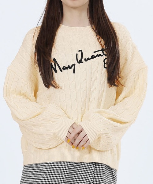 日本MARY QUANT 標誌標誌套頭衫 日本MARY QUANT 標誌標誌套頭衫