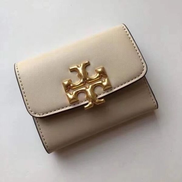 Tory Burch Eleanor Compact雙T logo三折短夾 TB中夾