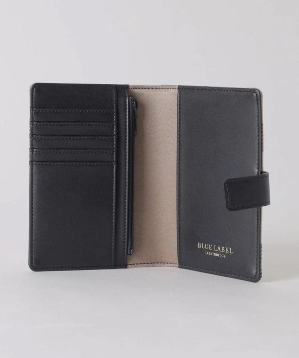 日本 BLUE LABEL  CRESTBRIDGE  藍標 護照套 日本 BLUE LABEL CRESTBRIDGE 藍標 護照套