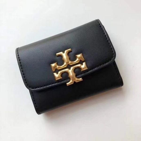 Tory Burch Eleanor Compact雙T logo三折短夾 TB中夾