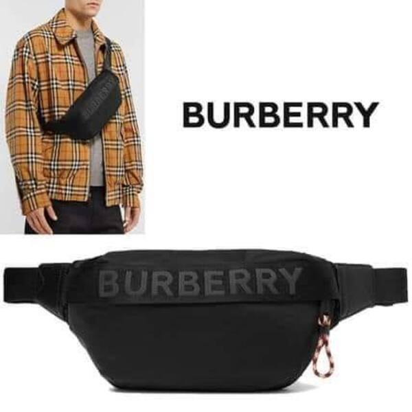 BURBERRY OUTLET經典字母徽標腰包/胸包(男女通用)(售價已折) BURBERRY OUTLET經典字母徽標腰包/胸包(男女通用)