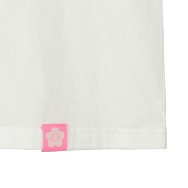 日本 MARY QUANT 刺繡T卹 白色 日本 MARY QUANT 刺繡T卹 白色