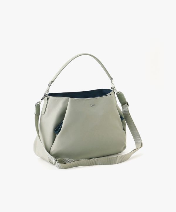 日本agnes b.OAS14-03 2way Shoulder Bags light green 日本agnes b.OAS14-03 2way Shoulder Bags light green