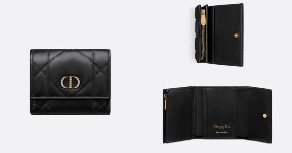 日本限定 Dior Caro 芙蓉水晶 L 拉鍊錢包S4207UHNN_M900 日本限定 Dior Caro 芙蓉水晶 L 拉鍊錢包S4207UHNN_M900