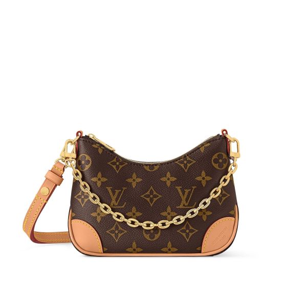 日本LOUIS VUITTON LV M25519 Nano Boulogne 深色 肩包/手拿包 日本LOUIS VUITTON LV M25519 Nano Boulogne 深色 肩包/手拿包