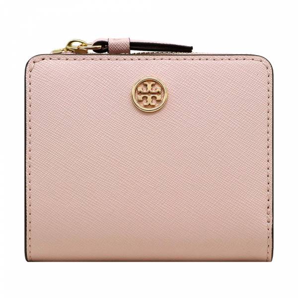 Tory Burch Robinson防刮皮短夾迷你錢包 agnes b.,東區時尚,TB包