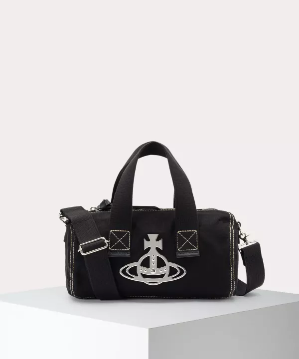 日本Vivienne Westwood CA​​NVAS PAUL 圓筒包 日本Vivienne Westwood CA​​NVAS PAUL 圓筒包