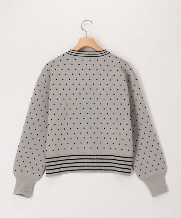 日本NOLLEY'S MALL 《對應設定》艾斯特針織圓點開衫 日本NOLLEY'S MALL 《對應設定》艾斯特針織圓點開衫