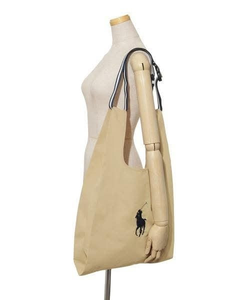 日本New arrivals POLO RALPH LAUREN刺繡款2way eco bag購物袋 日本New arrivals POLO RALPH LAUREN刺繡款2way eco bag購物袋