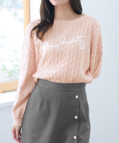 日本MARY QUANT 標誌標誌套頭衫 日本MARY QUANT 標誌標誌套頭衫