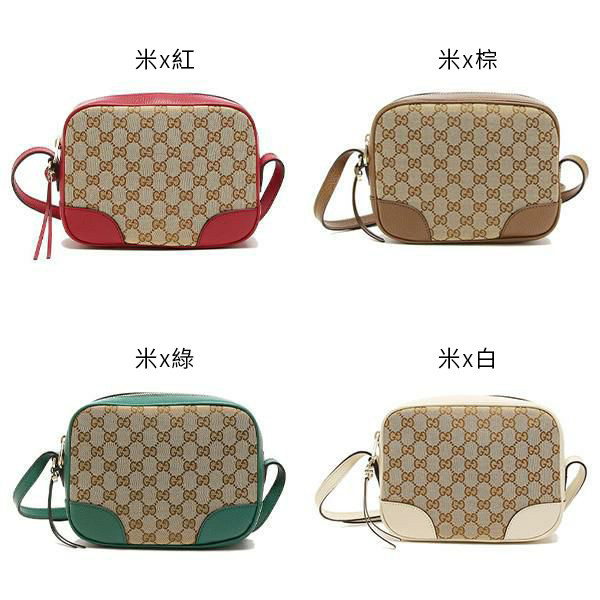 GUCCI LOGO緹花布牛皮飾邊小方包斜背包 GUCCI,緹花,小方包,斜背包