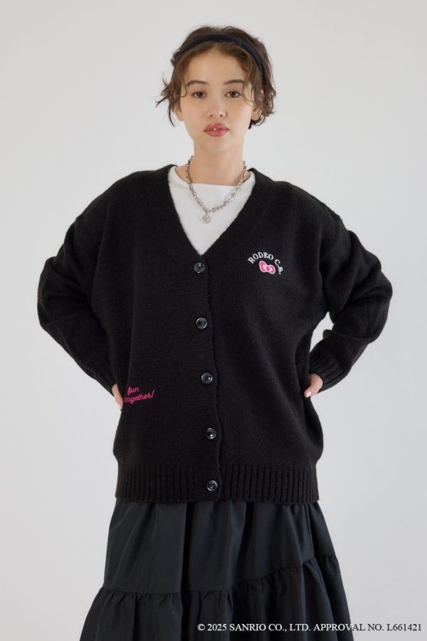 日本 KITTY 聯名款 開襟羊毛衫 日本 KITTY 聯名款 開襟羊毛衫