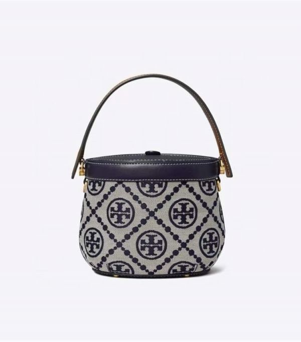 Tory Burch Felix Bucket Bag水桶包 Tory Burch T-monogram  mini手提水桶包