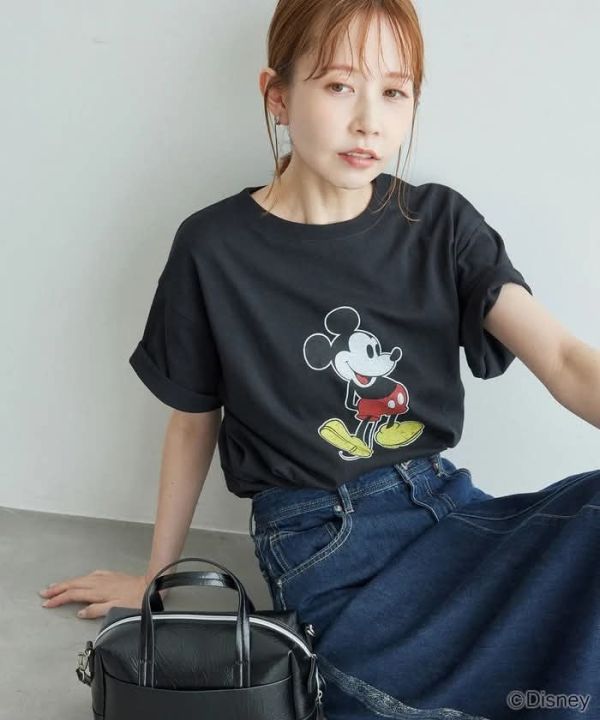 日本日牌MICKEY MOUSE 米奇印花短T 日本日牌MICKEY MOUSE 米奇印花短T