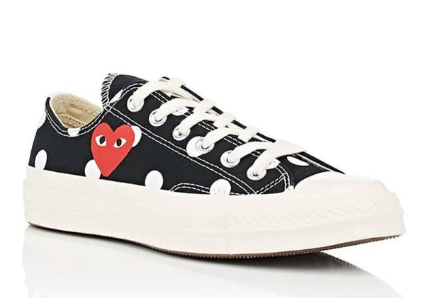 川久保玲 converse 聯名點點高、低筒帆布鞋 川久保玲 converse 聯名點點高、低筒帆布鞋