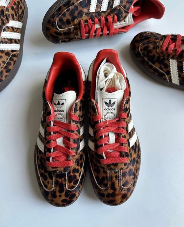 日本 adidas SAMBA 限定特別豹紋新款 日本 adidas SAMBA 限定特別豹紋新款