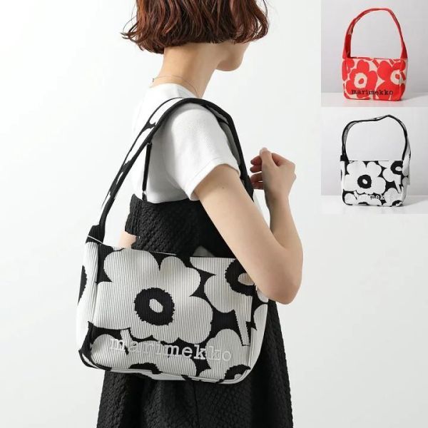 現貨日本 Marimekko針織 Unikko 單肩包(5折款) 日本 Marimekko” Crossbody Shoulder bag肩背包
