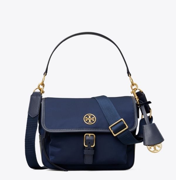 Tory Burch Perry 二用尼龍翻蓋手提斜背包(共二色) agnes b.,東區時尚,TB包