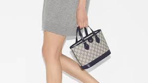 日本Gucci Ophidia 皮革飾邊托特肩背包(售價已折) 日本Gucci Ophidia 皮革飾邊托特肩背包