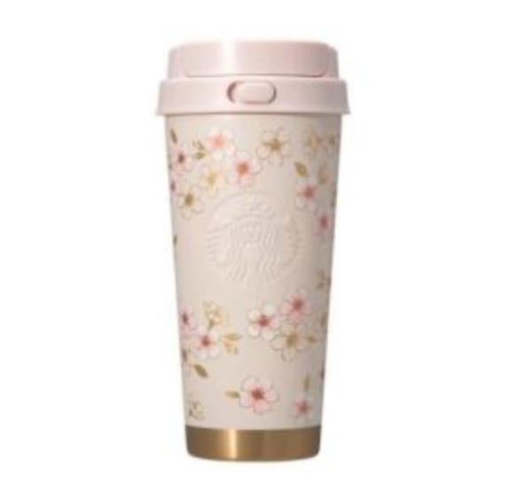 日本星巴克2026限定櫻花系列水壺 日本星巴克2026限定櫻花系列水壺