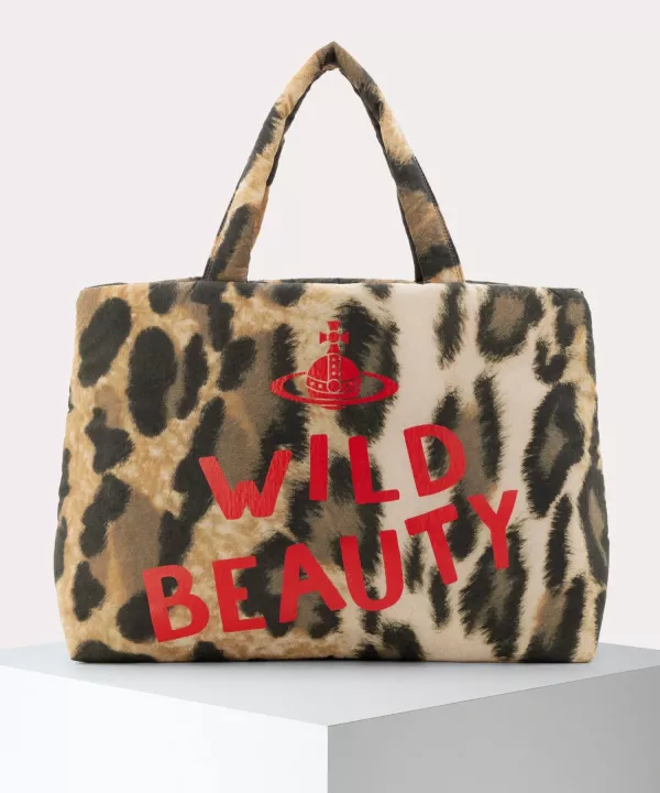 日本Vivienne Westwood 印花襯墊尼龍 Maud 大手提包 日本Vivienne Westwood 印花襯墊尼龍 Maud 大手提包