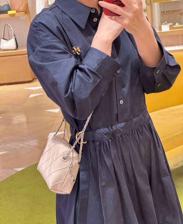 Tory Burch fleming 金鍊包(售價已折) Tory Burch水桶包附零錢包