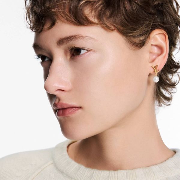 日本 Louis Vuitton LV  M01585 珍珠耳環 日本 Louis Vuitton LV  M01585 珍珠耳環