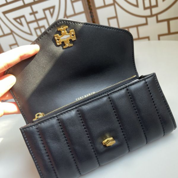 TORY BURCH KIRA绗缝羊皮信封式鎖扣長夾(售價已折) TORY BURCH KIRA绗缝羊皮信封式鎖扣長夾