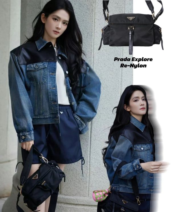 日本PRADA 普拉達 新款郵差黑色包 日本PRADA 普拉達 新款郵差黑色包